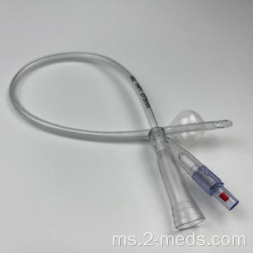 2 cara pvc ureteral foley catheter